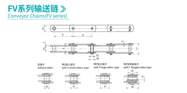 FV系列输送链